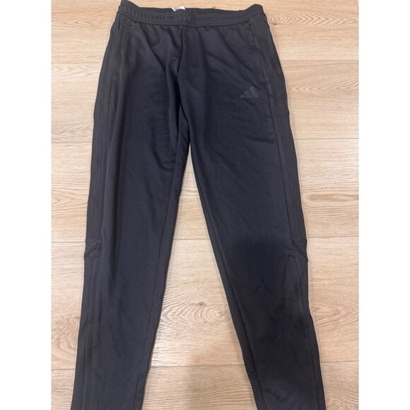 Adidas Tiro 23 Womens Regular Fit Tapered Leg Black Soccer Pants Size M - Picture 1 of 5